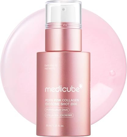 medicube PDRN Pink Collagen Exosome Shot Serum